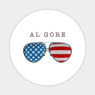 USA GLASSES AL GORE Magnet